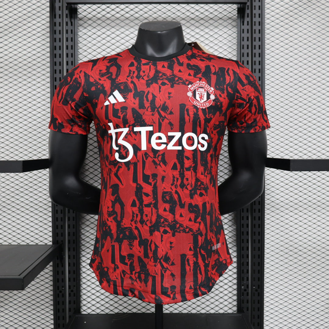 2023/24 Manchester United Pré Jogo - Versão Jogador