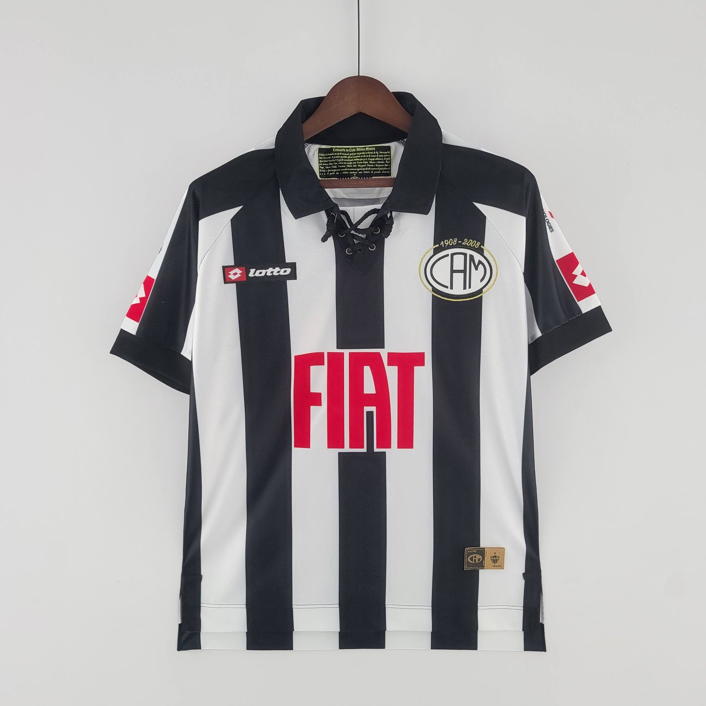 2008/08 Atlético Mineiro Home Edição 100 Anos