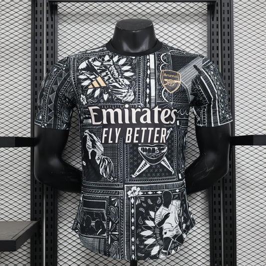 2023/24 Arsenal Pré Jogo Edição Ian Wright - Versão Jogador