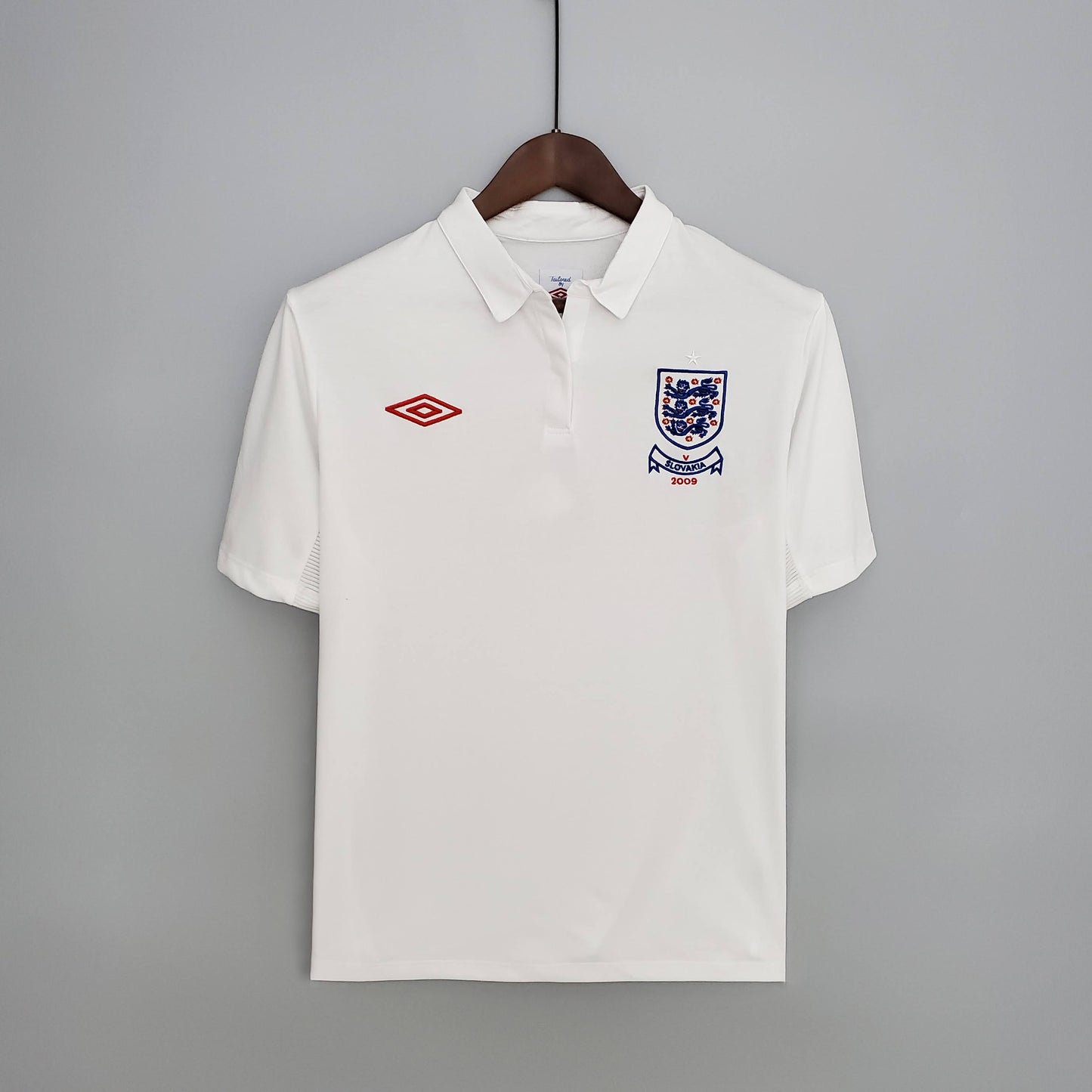 2009/10 Inglaterra Home Edição Vs. Eslováquia