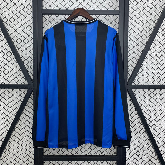 2009/10 Inter de Milão Champions League Manga Longa