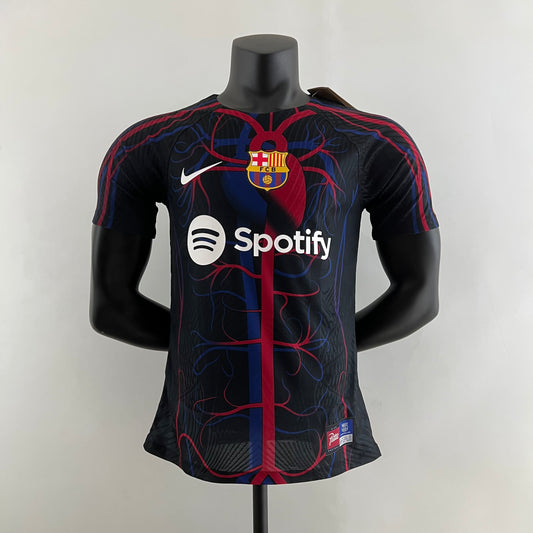 2023/24 Barcelona Pré Jogo Edição Culers del Món II - Versão Jogador