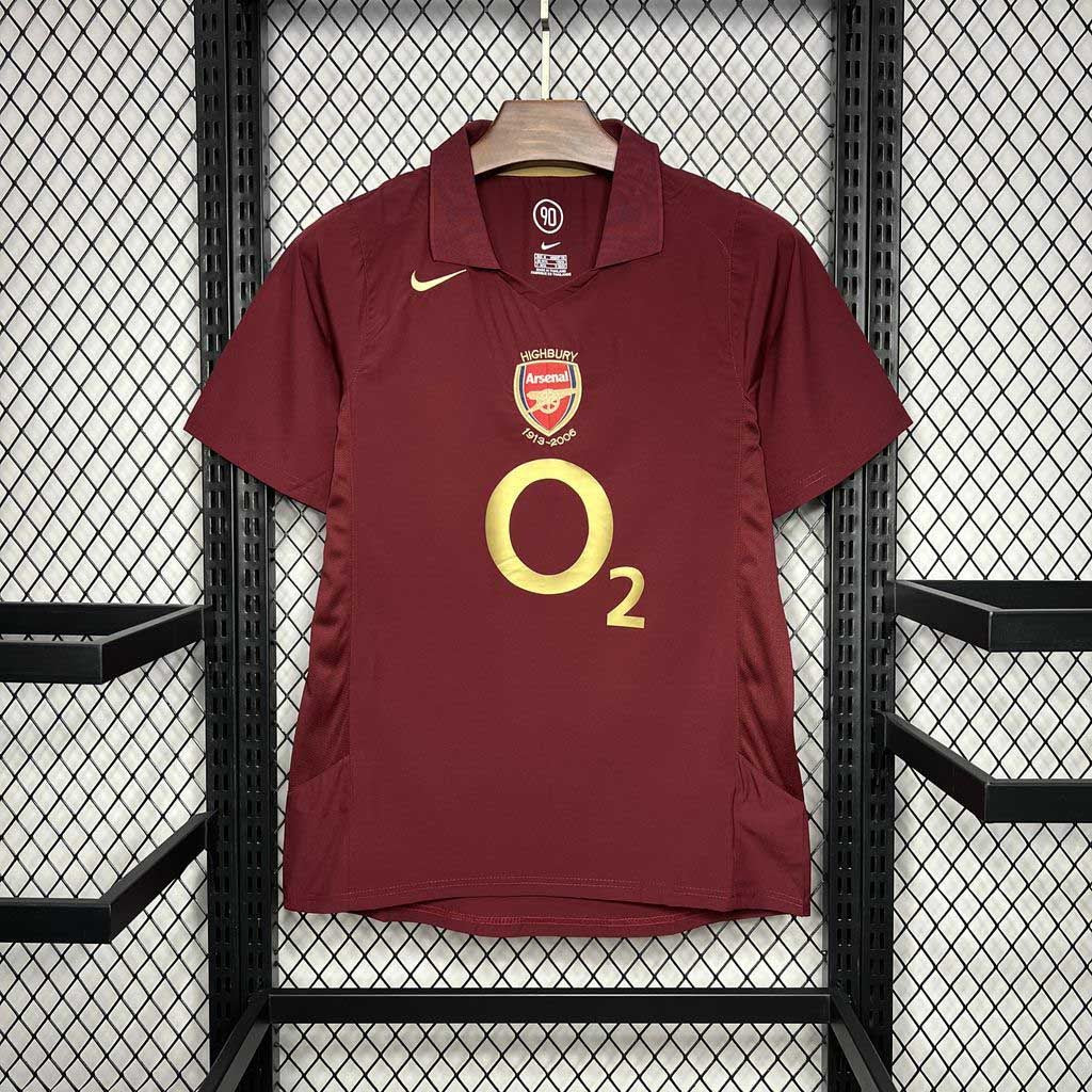 2005/06 Arsenal Home Edição Highbury
