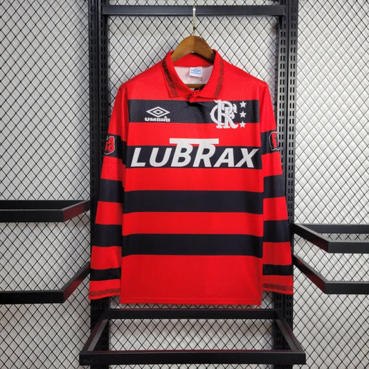 1994/95 Flamengo Home Manga Longa