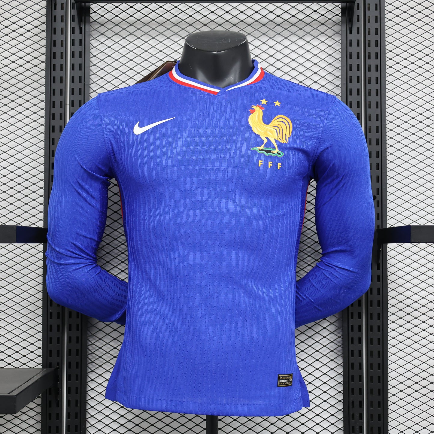 2024/25 França Home Manga Longa - Versão Jogador